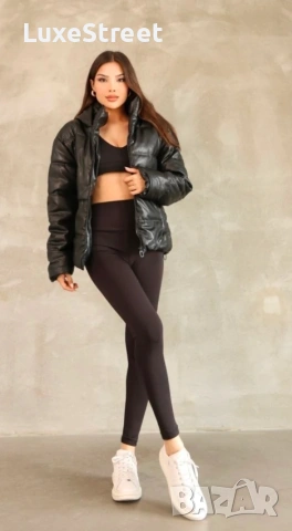 Намалено 🤍Зимно Кожено Яке , снимка 2 - Якета - 53880852