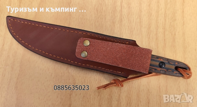 Малък ловен нож / ръчна изработка /, снимка 10 - Ножове - 52189401