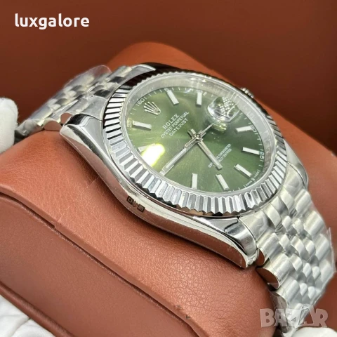 Унисекс часовник Rolex Datejust с автоматичен механизъм, снимка 4 - Мъжки - 51139404
