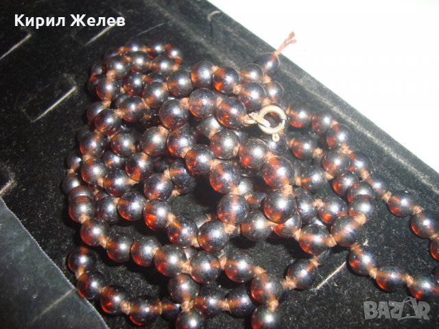 ВИНТИДЖ КРИСТАЛЕН СТАРИНЕН ГЕРДАН ОГЪРЛИЦА 8169, снимка 2 - Колиета, медальони, синджири - 30701207