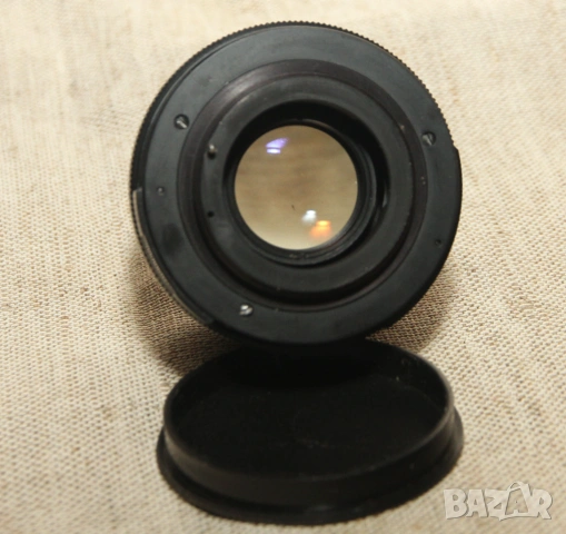 обектив Pentacon auto 50mm, 1,8 с преходник, снимка 4 - Обективи и филтри - 53905903