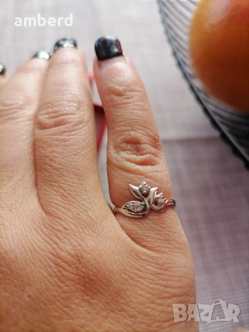 Страхотен сребърен пръстен - модел KR414