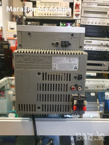 Аудиосистема Samsung MM-ZJ8 Silver има дистанционно. С ради, дуск, касета и aux. В отлично техническ, снимка 11 - Аудиосистеми - 37235070