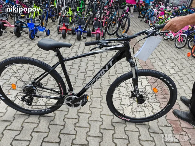 Промо велосипед 29" Sprint MAVERICK черен, снимка 3 - Велосипеди - 56079615