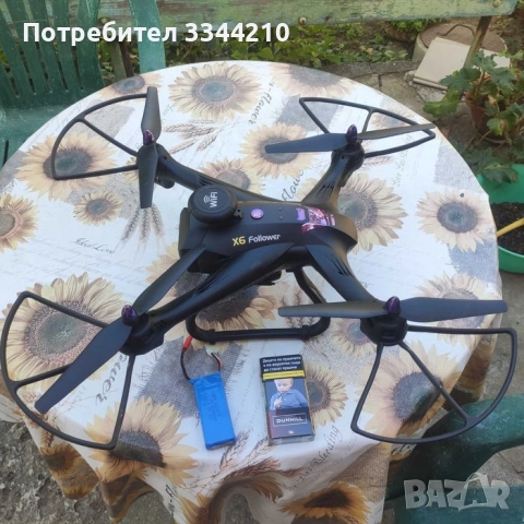 Дрон Follower X6 без дистанционно, снимка 2 - Друга електроника - 51780796