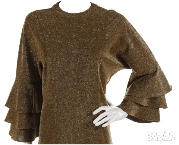 Scotch & Soda Maison Scotch оригинална нова златиста рокля М, снимка 8 - Рокли - 56090449
