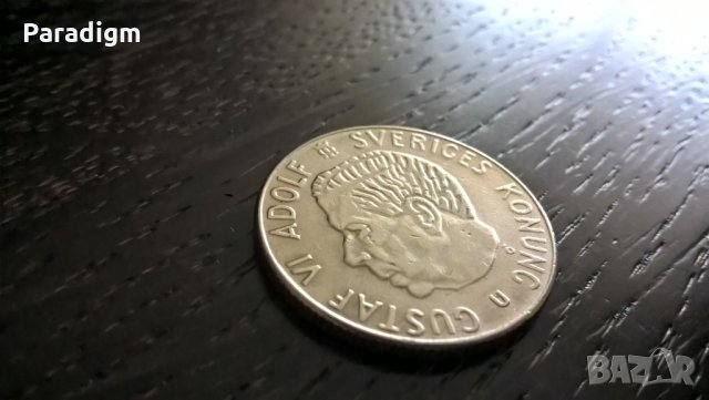 Монета - Швеция - 1 крона | 1970г., снимка 2 - Нумизматика и бонистика - 29615655