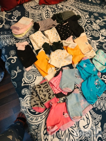 53 чифта памучни маркови чорапи, снимка 14 - Дамски чорапи - 51552574