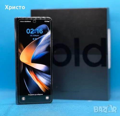 Samsung Galaxy Z Fold4, 256GB, 12GB RAM, 5G, Phantom Black, снимка 5 - Samsung - 47529272