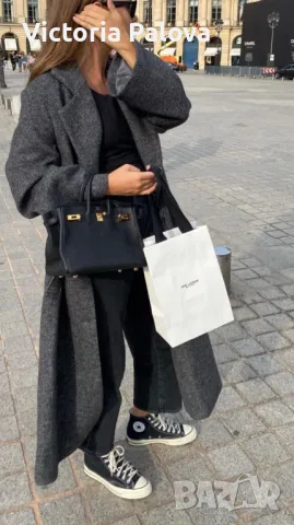 Скъпо модерно палто,80% вълна, снимка 16 - Палта, манта - 30336476