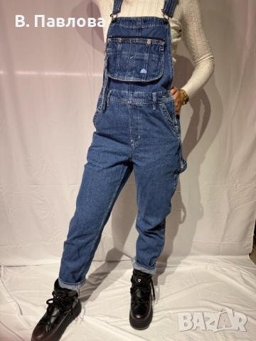 Дънков Гащеризон Lee, размер S, снимка 2 - Гащеризони - 52810501