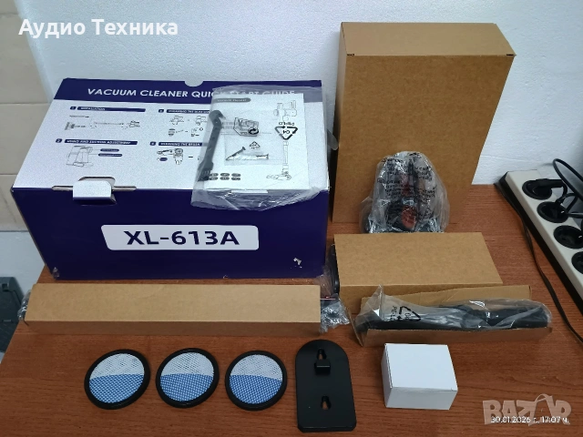Безжична прахосмукачка Vacuum cleaner XL 613A., снимка 11 - Прахосмукачки - 53288181