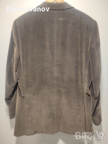 Мъжко кафяво сако., снимка 2 - Якета - 52292177