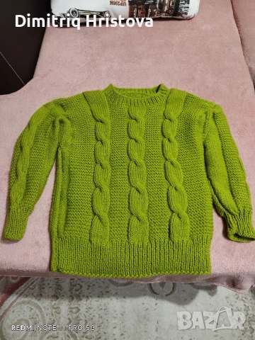 Блузка в зелено, снимка 4 - Блузи с дълъг ръкав и пуловери - 53972761