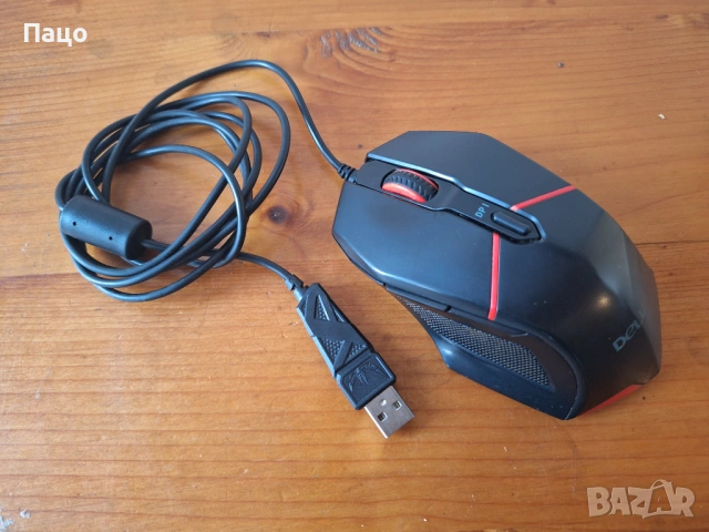 Delux M-601 Professional Gaming Mouse, снимка 4 - Клавиатури и мишки - 53093136