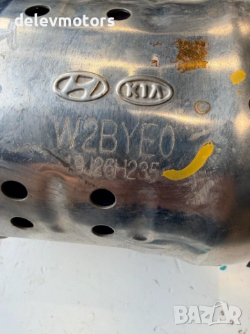 W2BYE0 катализатор от Hyundai Kona 1.6 T-GDI, двигател G4FJ, ск. кутия DQ21, 177 кс., 2021 г., снимка 4 - Части - 52898065