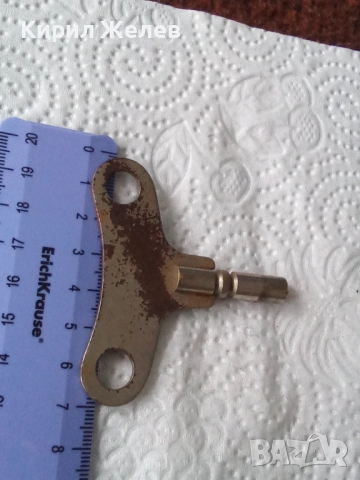 Ключ за стенен часовник 53445, снимка 5 - Антикварни и старинни предмети - 53137719