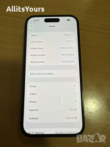 Iphone 14 pro и Airpods pro 2, снимка 3 - Apple iPhone - 56547642
