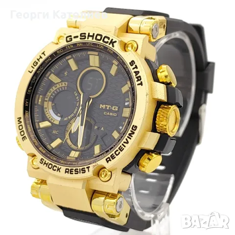 Мъжки часовник черен със златист корпус реплика Код на продукта:B-02-01, снимка 3 - Мъжки - 48125896