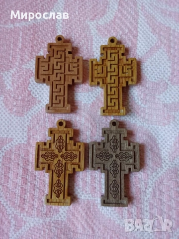 Дървени кръстчета-2лв/бр., снимка 2 - Сувенири от дърво - 52866216