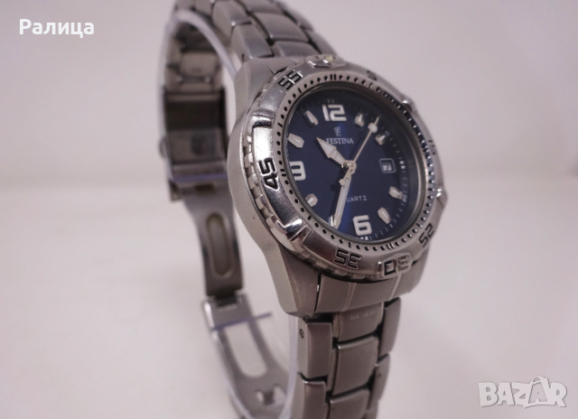 FESTINA Дамски кварцов часовник с оригинална верижка, снимка 3 - Дамски - 44766899