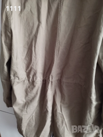 Милитари тренчкот голям размер., снимка 12 - Палта, манта - 51759987