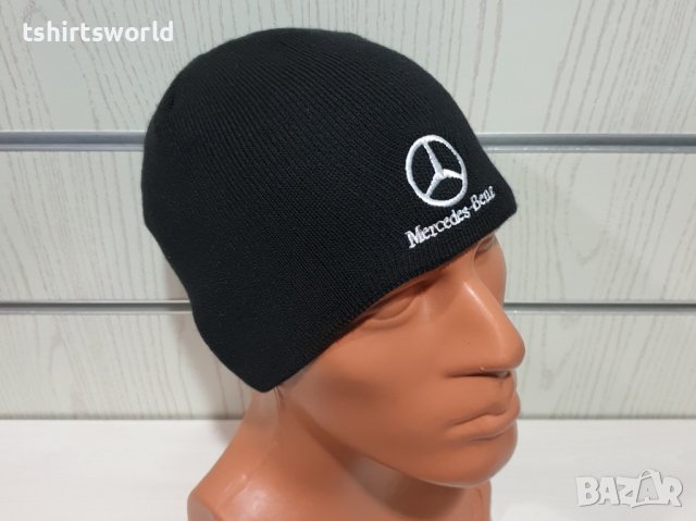 Нова зимна шапка на автомобилната марка Mercedes-Benz (Мерцедес), снимка 6 - Шапки - 42892107
