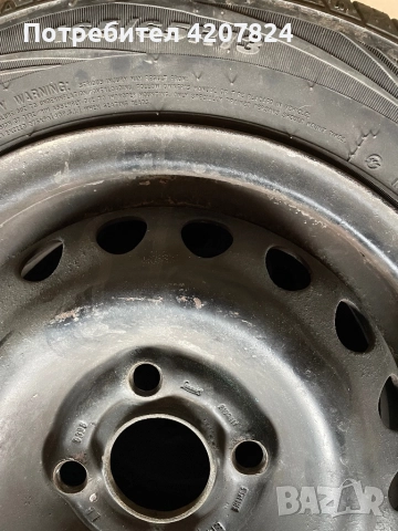 Железни джанти , снимка 3 - Гуми и джанти - 52034282