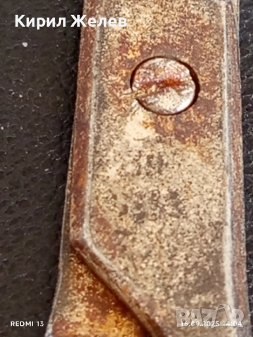 Стара ножица рядка от соца за КОЛЕКЦИЯ ДЕКОРАЦИЯ 50600, снимка 5 - Други ценни предмети - 51732492