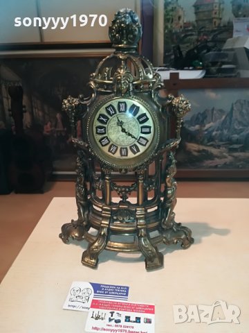 антика-часовник-40х26х9см-ретро колекция-внос швеицария, снимка 2 - Колекции - 30067870