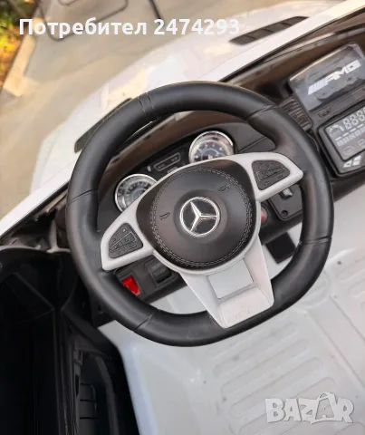 🚘 Mercedes-AMG GLS 63 – двуместна детска акумулаторна кола, снимка 5 - Коли, камиони, мотори, писти - 55886585