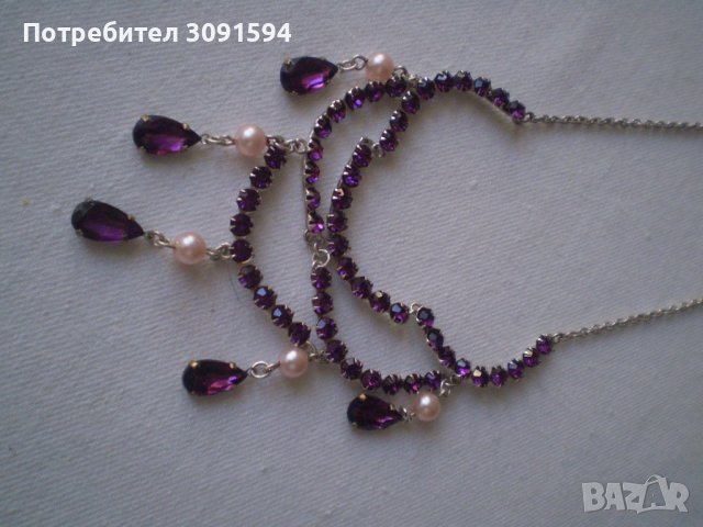 Старо дамско колие огърлица арт деко 