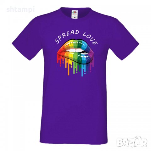 Мъжка тениска Spread Love Прайд,Празник.Повод,Изненада, снимка 13 - Тениски - 37105309