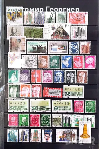 Германия 280 бр марки. К.1, снимка 2 - Филателия - 49027091