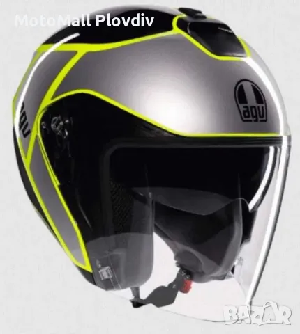 Каска за скутер AGV IRIDES, снимка 6 - Аксесоари и консумативи - 49273318