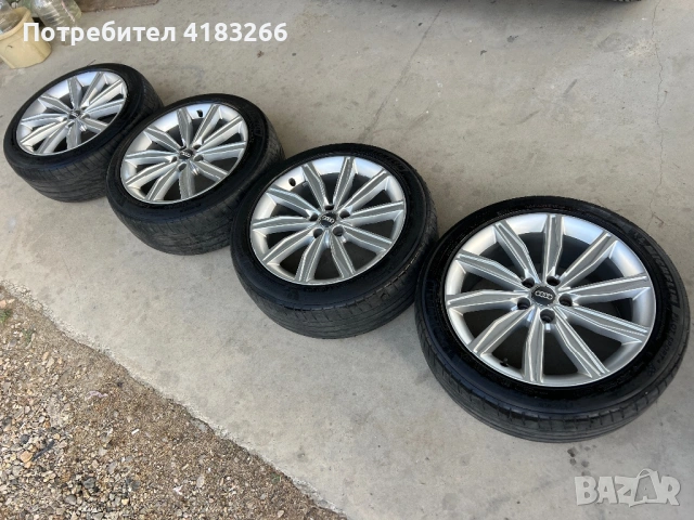 Оригинални джанти за АУДИ AUDI VW SEAT SKODA R19 5x112 ET40 8.5Jx19H2 ET40, снимка 2 - Гуми и джанти - 53032116
