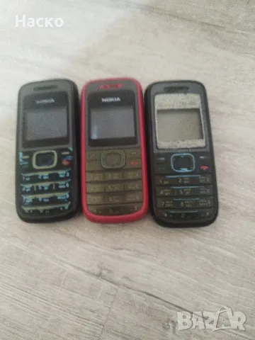 Нокия 1208 работещи без батерий и зарядни 10 лева за брой 
