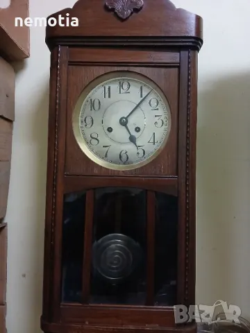 Стенен часовник Gustav Becker, снимка 5 - Антикварни и старинни предмети - 48825857