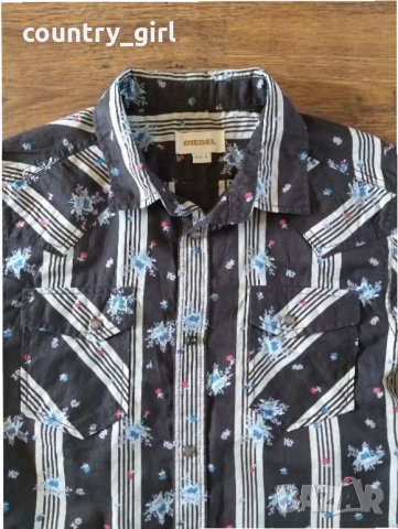 Diesel - страхотна мъжка риза, снимка 4 - Ризи - 29658683