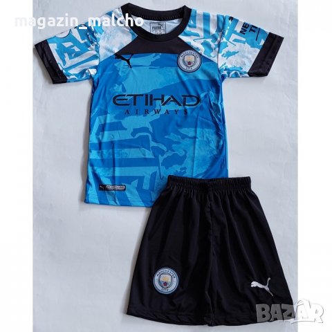 ДЕТСКИ ФУТБОЛЕН ЕКИП - PUMA FC MANCHESTER CITY De Bruyne 17; размери: 104/116 см.