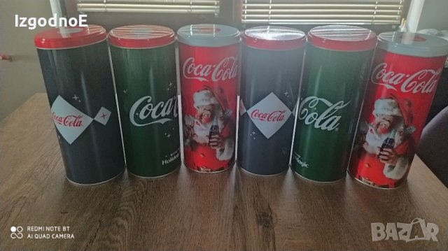 Метални кутии Кока Кола Coca cola , снимка 2 - Кутии за съхранение - 40859148