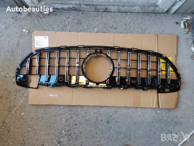 Предна сребристa решетка Panamericana за Mercedes W206 C-Class, снимка 5 - Аксесоари и консумативи - 48840812