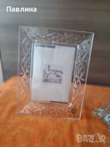 Нова италианска кристална рамка за снимка, снимка 4 - Декорация за дома - 50946301