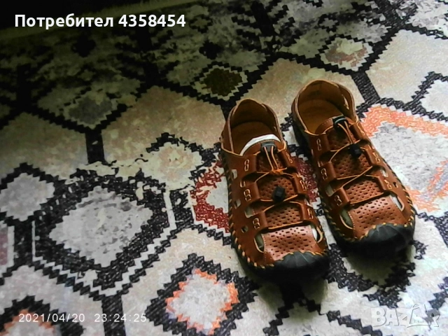 мъжки сандали сандалите са нови  