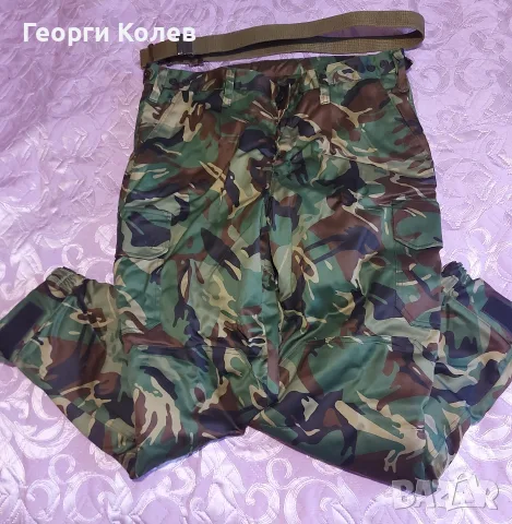 Камуфлажен клин с подплата и текстилен колан