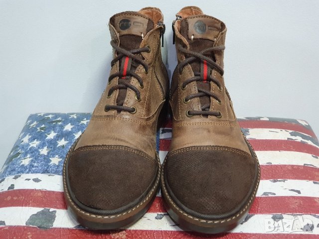 MANUEL ALIVES 42 номер, без забележки, естествена кожа , снимка 3 - Мъжки боти - 42855524