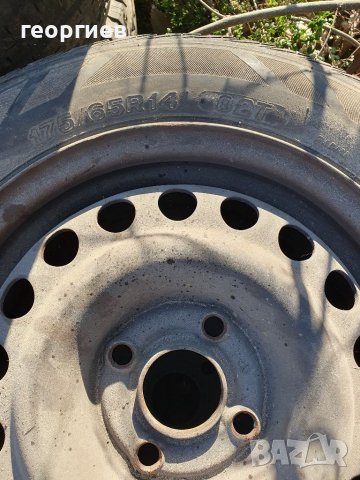 Две джанти за opel 14ки 4х100 опел, снимка 3 - Гуми и джанти - 39228791