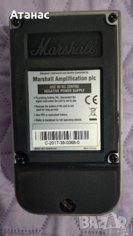 Marshall Jackhammer JH-1 OD Dist - китарен ефект, снимка 8 - Китари - 53140047