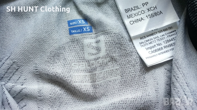 SALOMON Thermo Underwear Размер XS термо блуза 58-66, снимка 14 - Блузи - 52683621