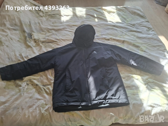 Оригинално зимно мъжко яке Адидас , снимка 2 - Якета - 52926791